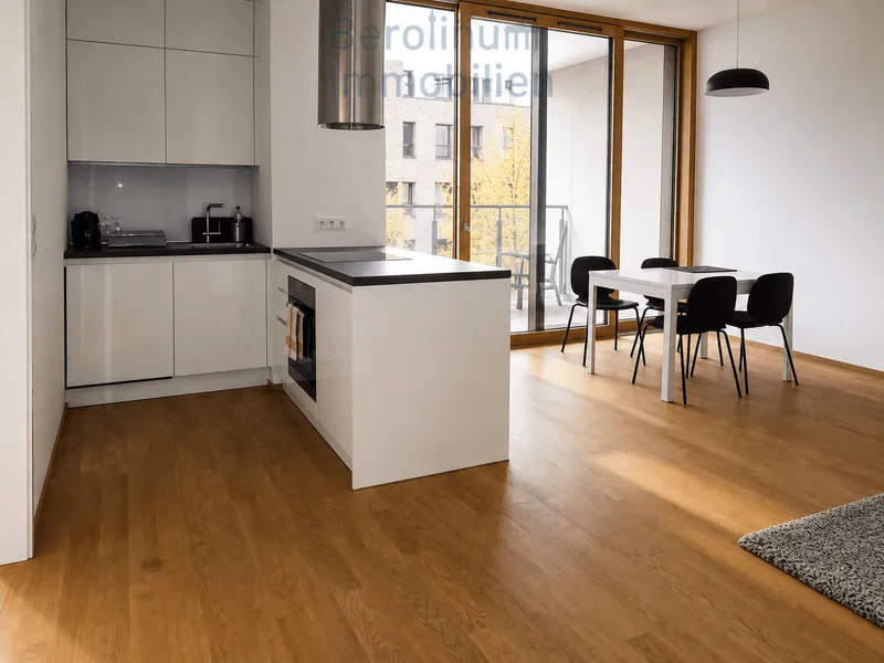 Möblierte 2-Zimmer-Wohnung mit Balkon, Pool, Fitnessbereich & Concierge in Kreuzberg — photo 1